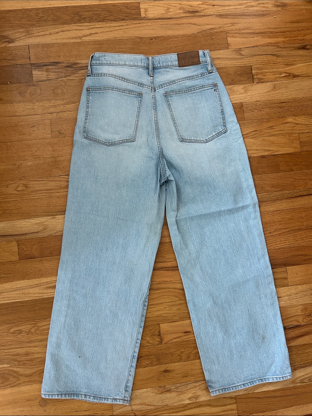 Madewell The Perfect Vintage Wide Log Crop Jean - Picture 4 of 4
